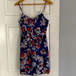 JCrew floral summer dress w/POCKETS